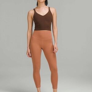 New Lululemon Align Leggings 23” Dusty Clay Sz 4